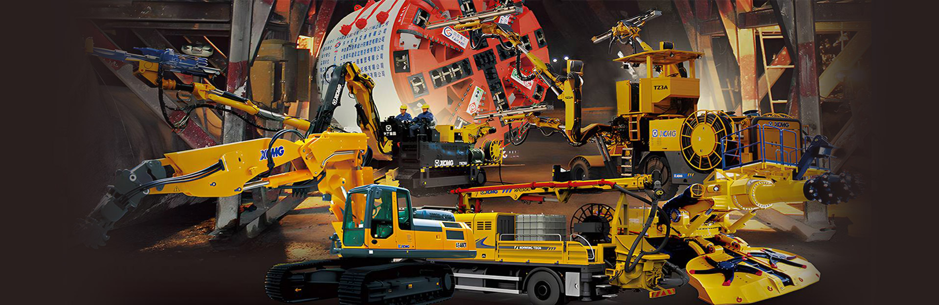 隧道內支護作業