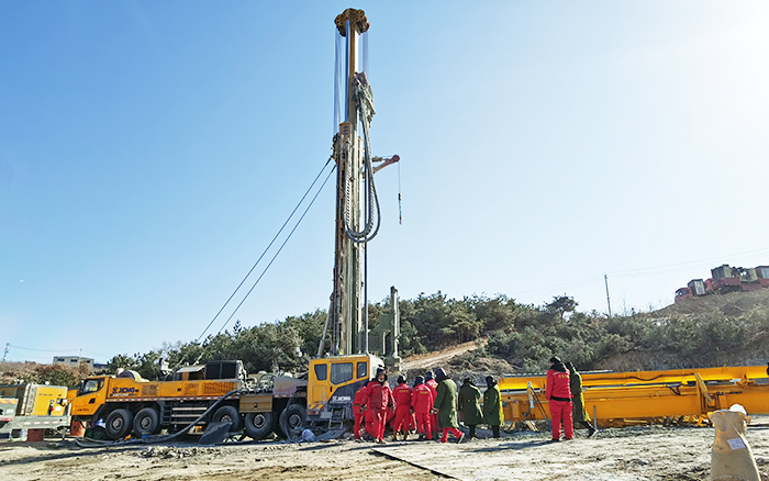 山東棲霞金礦救援，徐工全力以赴！