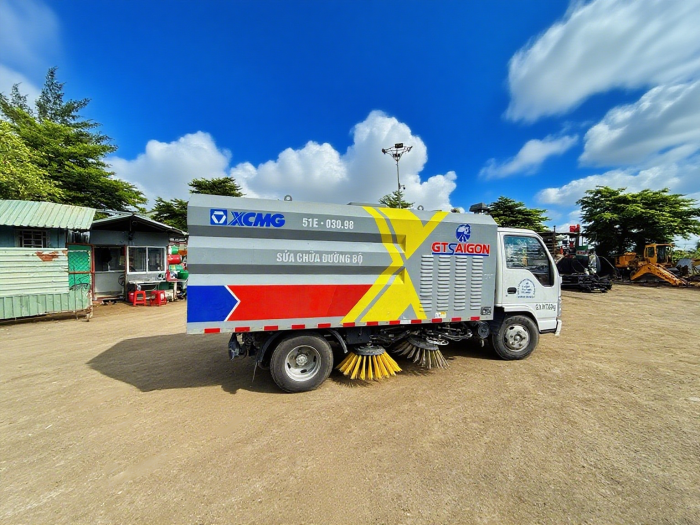 徐工XGH5070TSLQ6掃路車：胡志明市“智慧環衛”的硬核擔當