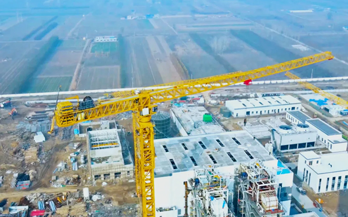 又一超大噸位！ 徐工塔機助力城市綠色升級