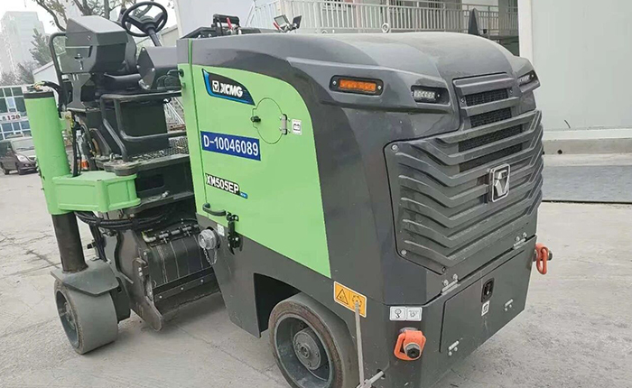 全市首臺！薊城市政啟用純電路面銑刨機，引領綠色養護新標桿