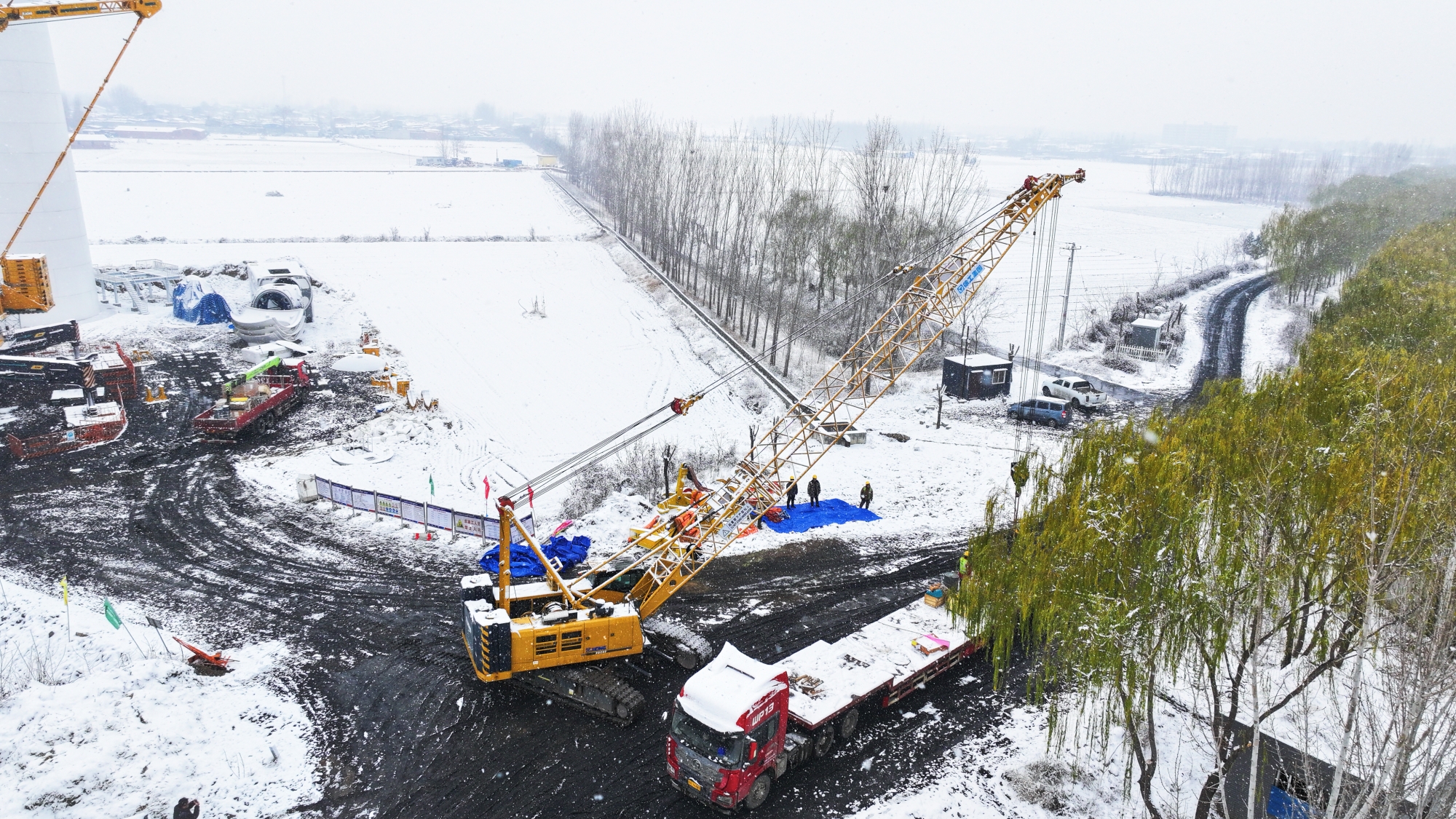 風雪見證可靠｜揭秘“全球第一吊”背后的硬核副手！