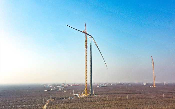 雙塔擎風(fēng)！XGL3300-220S助建華北平原400MW風(fēng)電項(xiàng)目