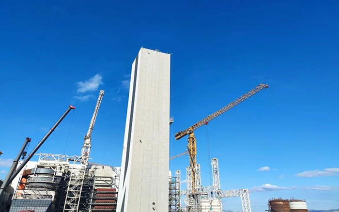 超大噸位！徐工塔機助力碳中和產業加速發展