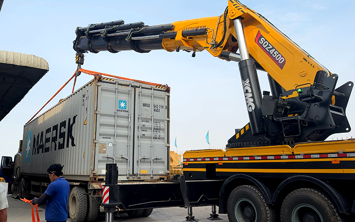 東南亞“轉運王牌”！ 徐工SQZ4500C集裝箱作業穩準快