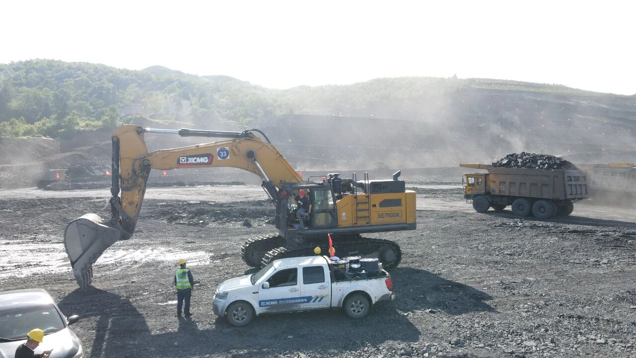 徐工XE750GK礦山“高效勞模”實績亮眼，助力煤礦降本增效