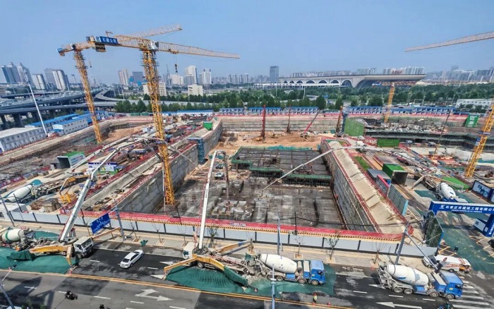 提速發展→徐工混凝土機械助建石家莊城市更新