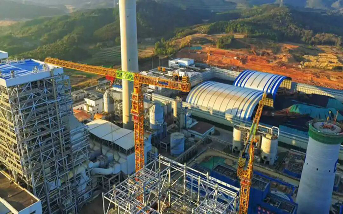 火電建設首選！徐工雙塔提速國家電投2x1000MW機組擴建