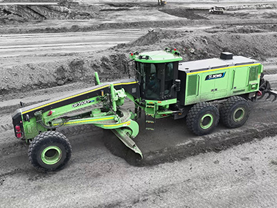 GR350EP純電平地機：開啟礦山綠色施工新篇章