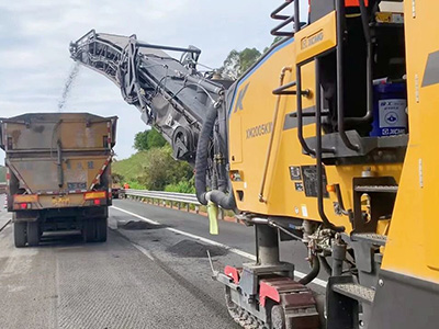 節能、高效、銑刨專家：XM2005KIII施工紀實