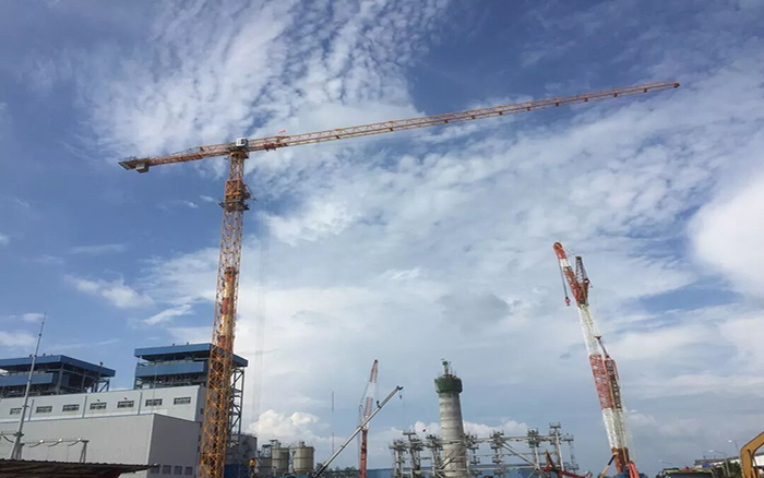 美麗的西哈努克港，有徐工金閃耀